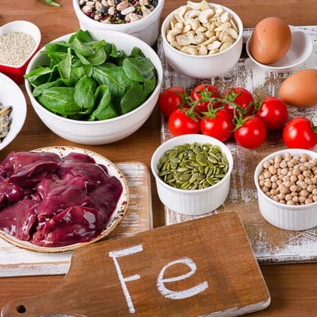 Obraz tła dla Niedobór żelaza. Jakie są jego objawy i skutki?
